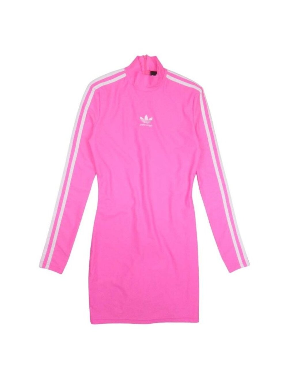 Balenciaga x Adidas Cycling Ring Mini Dress Stretch Jersey Pink 36